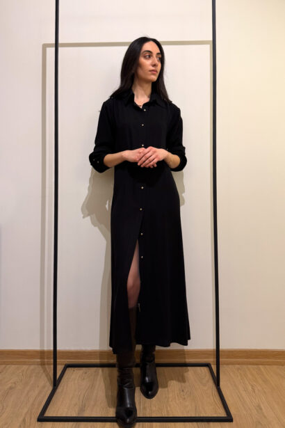 İNDİRİM 42 uzun siyah elbise modelleri