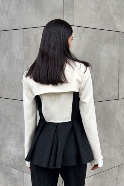 cift kumas trend kadin ceket modelleri